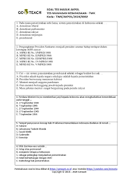 Maybe you would like to learn more about one of these? Akpol Twk Soal 2
