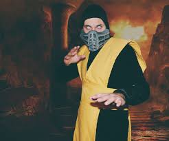 Rumor has it that his mask conceals something terrifying, something mortal kombat friends & couples costume ideas. Scorpion Mortal Kombat Costume Cosplay 10 Steps With Pictures Instructables