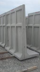 New jersey motorway barriers in vibrated reinforced concrete (plain surface) with embedded joining at half thickness and connection with steel plated and bolts. Concrete Barriers Bin Blocks Delivery Nationwide 48 Barriers