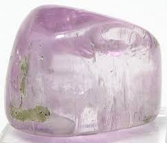 Kunzite Gemstone Lavender Earth Geo Treasure Polished Gem Etsy Crystals And Gemstones Kunzite Gemstones