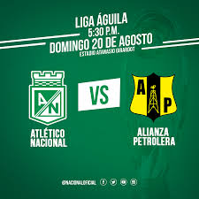 El primer tramo el compromiso se. Atletico Nacional Vs Alianza Petrolera Club Atletico Nacional Oficial Facebook