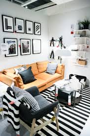 Ikea ebbalisa 2 gardinen vorhang vorhänge weiß schwarz 145x300cm eur 4900. Ikea Wohnzimmer Schwarz Weiss Trend Sara Bow