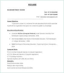 The returning student then acts as a 'go to' for advice about courses and university life, providing an additional support system during your first year, both academically and socially. Bsc Fresher Resume