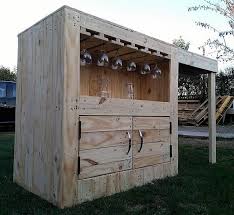 Diy Wood Pallets Garden Bar Table 17 Wood Diy Wood Pallets Wood Pallet Furniture