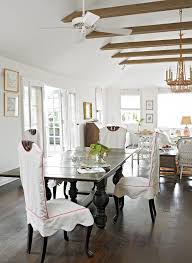 Valencia slip cover dining chair. 7 Charming Florida Beach Houses Dining Room Chair Slipcovers Slipcovers For Chairs Florida Home Decorating
