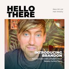 We warmly welcome our newest team member, Brandon Pate, a rare breed of  color specialist. Brandon has always done things differently than his  peers. He is a geeky, passionate, and caring hairstylist