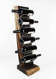 weinregal holz edelstahl eiche massivholz handarbeit etsy weinregal holz weinregal regal