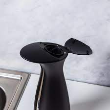 White automatic soap dispenser kitchen sink. Umbra Otto 8 5 Oz Automatic Soap Dispenser Black Kitchen Stuff Plus