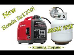 So for us honda lovers, the only option is to take matters in to our own hands and. New Honda Eu2200i Propane Generator Conversion Kit Ebay