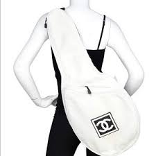 Chanel tennis ping pong carbon fiber paddles racket set with rubber ball. Chanel Bags Auth Chanel Tennis Racket Bag Nwt Italy Poshmark