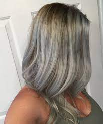 Silver Mink Matrix Color Sync Hair Color Grey Silver Transition To Gray Hair Hair Color Pink