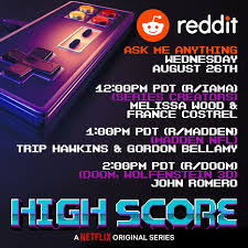 If you know, you know. Join Netflix S High Score Cast And Crew For A Series Of Amas On Reddit Nintendo Wire
