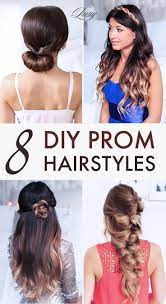 Check Out This Blog Post For 8 Easy Beautiful Prom Hairstyle Ideas That You Can Do On Yourself Easypromhairstyles Easy Hairstyles Hair Styles Prom Hair