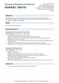 Committed to accurate information processing. Emergency Management Resume Samples Qwikresume