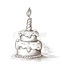 How to draw a birthday cake step 2. Hand Draw Cake Cake Drawing Cake Illustration Cute Drawings