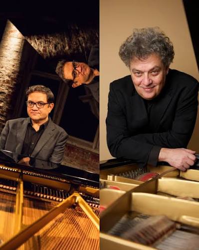 Duo Piano Recital with Alexander Peskanov and Coady Green, at Bargemusic