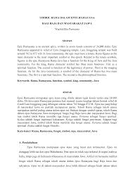 Check spelling or type a new query. Simbol Rama Dalam Epos Ramayana Bagi Raja Dan