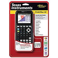 Texas Instruments Ti 84 Plus Ce Graphing Calculator Black