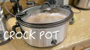 A slow cooker is an electronic pot that cooks food at a low temperature for a long period of time. Crockpot The Original Slow Cooker Youtube