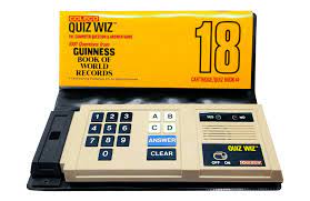 Perhaps it was the unique r. Quiz Wiz From Coleco 1978 Toy Tales