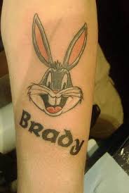I first roughly draft out bugs bunny and then erase the lines just enough so i can still make out the lines then i go in and add more detail. Bugs Bunny Tattoos Tattooimages Biz