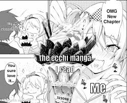 Only some chosen people know about my ecchi addiction... Making the same  meme with every format I could find-Day 48 (Sauce for the manga: Maou  Gauken No Hangyakusha) : r/Animemes
