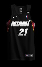 Nba X Nike Redesign Project Miami Heat City Edition Added 1 2 Page 6 Concepts Chris Cre Sports Jersey Design Basketball Jersey Outfit Basketball Design