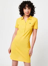 Trouvez une jolie robe lacoste d'occasion parmi des vêtements de seconde main en parfait état se fringuer en robe noire lacoste c'est une manière de rester simple et féminine.l'embarras du choix parmi les robes lacoste été vous offrira. Lacoste Robe Ef0653 Gelb Bekleidung Chez Sarenza 486064