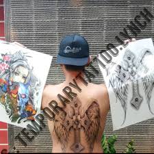 Paling bagus 30 model tato di lengan tangan 16 tato keren para yakuza jepang ini artistik banget keren gambar tangan kaki rajah tato tato. Tato Temporer Full Punggung Temporary Tattoo Back Yakuza Gangster Oriental Shopee Indonesia