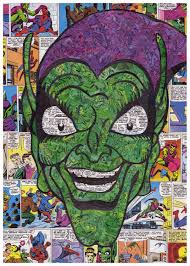 Green Goblin Comic Collage Print - Etsy