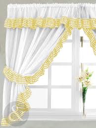yellow kitchen curtains images, where