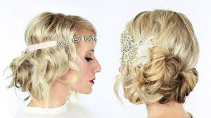 Great everyday styles include braids, low rolled buns, half buns, and loose locks. 2 Gorgeous Gatsby Inspired Hairstyles Youtube