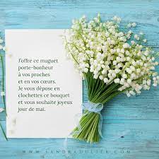 C'est une tradition bien ancrée : Muguet De Premier Mai En Brin De Bonheur