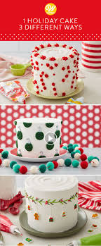 3 Easy Christmas Cakes Christmas Cakes Easy Christmas Cake Xmas Cake