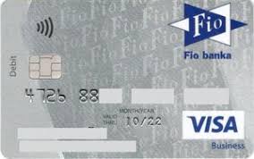 Fio banka je ryze česká banka. Bank Card Fio Banka Business Debit Fio Banka Czech Republic Col Cz Vi 0221
