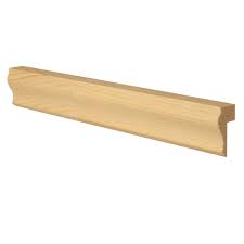Model # 392 (length rl) 392 chair rail. Fj Pine Notched Chair Rail Mfj573 08 Rona