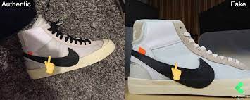 How To Spot Real Vs Fake Off-White Nike Blazer Og - Legit Check By Ch