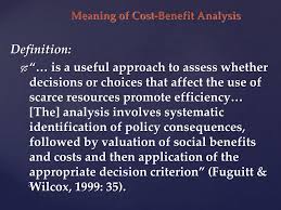 In other words, even if some of the. Ppt Unit 3 Cont Economic Analysis Cost Benefit Analysis 1 Powerpoint Presentation Id 6697545
