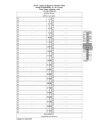 Circuit Panel Id Chart 19 Panel Schedule Templates