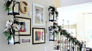 I finally tackled those outdated ugly orange oak stair banisters! How To Decorate Staircase Garland Day 6 Of The 12 Days Of Christmas Youtube