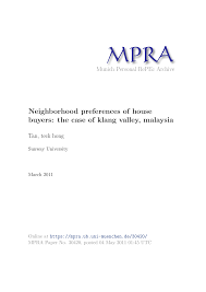 A more recent alternative reference to this would be kuala lumpur metropolitan area or greater kuala lumpur. Https Mpra Ub Uni Muenchen De 30420 2 Mpra Paper 30420 Pdf