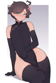 roixy nsfw, angry, bare shoulders, blush, bulge - R34 Vault