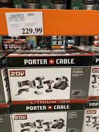 Costco Porter Cable 6 Piece Drill Kit Porter Cable Porter Cable Tools Porter