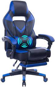 Amazon Com Healgen Gaming Office Chair With Large Lumbar Support Reclining High Back Ergonomic Memory Foam Desk Chair Racing S Racing Chair Gaming Chair Chair