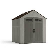Ulrich sheds have been used for a variety of purposes from storage to sanctuaries, the use case depends entirely on you. Craftsman 7 Ft X 7 Ft Craftsman Resin Storage Shed Gable Storage Shed In The Vinyl Resin Storage Sheds Department At Lowes Com