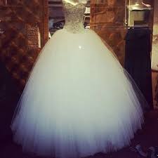 White Puffy Dress With White Diamonds Wedding Dresses Cinderella Ball Gowns Wedding Poofy Wedding Dress