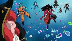 ドラゴンボールヒーローズのネタバレ 第6話の感想 2人の究極スーパーサイヤ人4の龍拳爆発 ドラゴンボールのネタ ドラゴンボール スーパーサイヤ人 アニメ