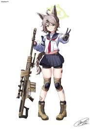 leehamin777, blue archive, otogi (blue archive), 1girl, ahoge - Anime R34