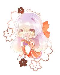 Chibi Kagura Cherry Witch By Marshmelty On Deviantart Mobile Legend Wallpaper Miya Mobile Legends Cute Anime Wallpaper