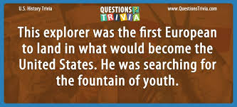 We're about to find out if you know all about greek gods, green eggs and ham, and zach galifianakis. The First European To Land In What Would Become The United States